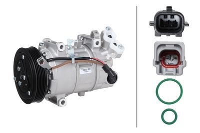 Компрессор, кондиционер HELLA 8FK 366 201-711