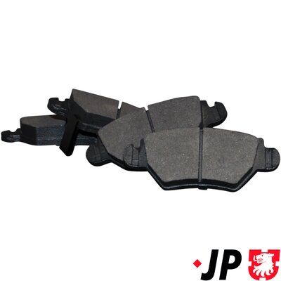 Комплект тормозных колодок, дисковый тормоз JP GROUP 1263700210