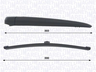 MAGNETI MARELLI 000723180467 Stikla tīrītāju sviru