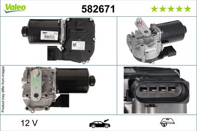 Двигатель стеклоочистителя VALEO 582671