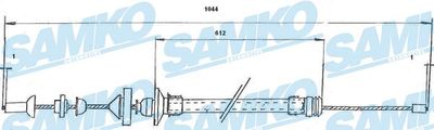 Трос, управление сцеплением SAMKO C0176C