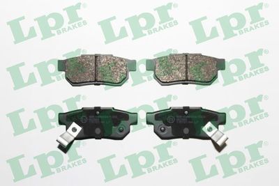 Комплект тормозных колодок, дисковый тормоз LPR 05P507