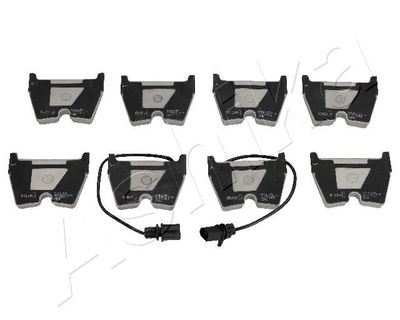 Bremžu uzliku kompl., Disku bremzes ASHIKA 50-00-0922