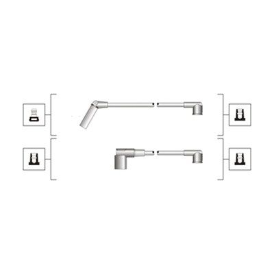 Augstsprieguma vadu komplekts MAGNETI MARELLI 941319170117