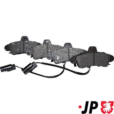 Комплект тормозных колодок, дисковый тормоз JP GROUP 1563700310