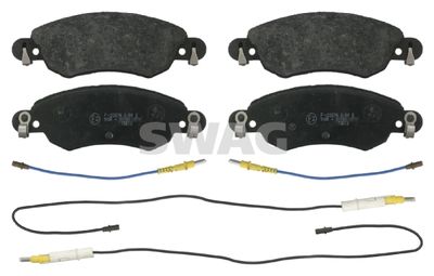 Bremžu uzliku kompl., Disku bremzes SWAG 64 91 6416