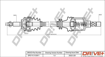 Приводной вал Dr!ve+ DP2110.10.0811