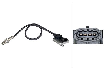 NOx-датчик, NOx-катализатор HELLA 6PN 358 186-931