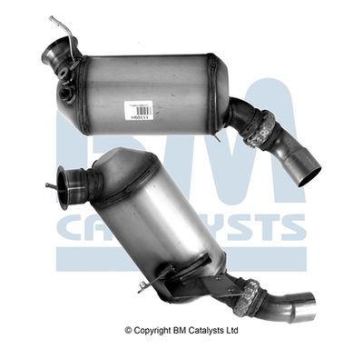 Nosēdumu-/Daļiņu filtrs, Izplūdes gāzu sistēma BM CATALYSTS BM11109H