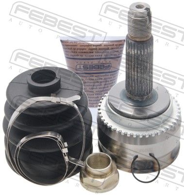 Šarnīru komplekts, Piedziņas vārpsta FEBEST 0410-038A43
