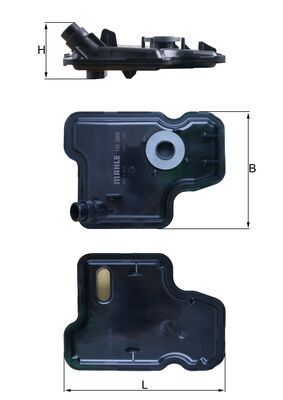 Гидрофильтр, автоматическая коробка передач MAHLE HX395