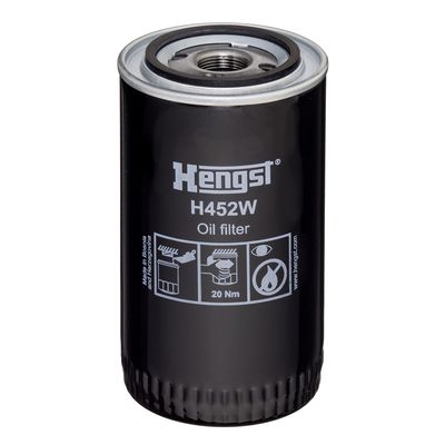 Eļļas filtrs HENGST FILTER H452W