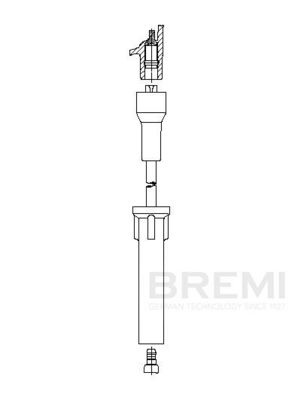 Augstsprieguma vads BREMI 819/65