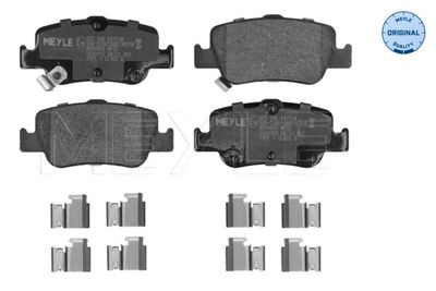 Bremžu uzliku kompl., Disku bremzes MEYLE 025 246 6415/W