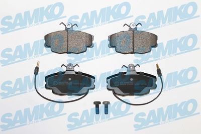 Комплект тормозных колодок, дисковый тормоз SAMKO 5SP220