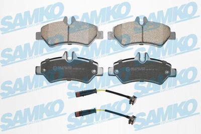 Комплект тормозных колодок, дисковый тормоз SAMKO 5SP1293A