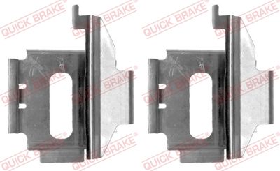 Комплектующие, колодки дискового тормоза QUICK BRAKE 109-1282
