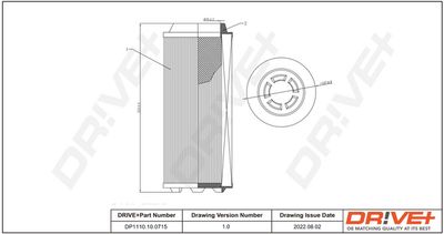 Gaisa filtrs Dr!ve+ DP1110.10.0715