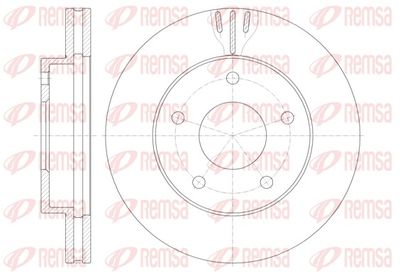 Тормозной диск REMSA 6931.10