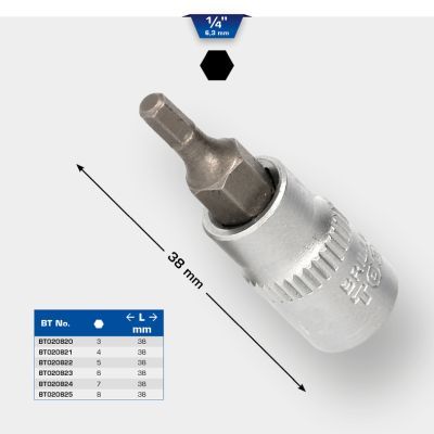 Muciņatslēga KS TOOLS BT020823