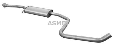 Средний глушитель выхлопных газов ASMET 07.100