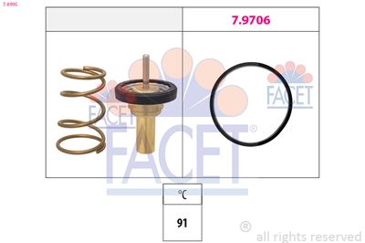 Termostats, Dzesēšanas šķidrums FACET 7.8995