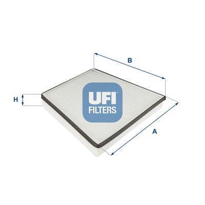 Фильтр, воздух во внутренном пространстве UFI 53.245.00