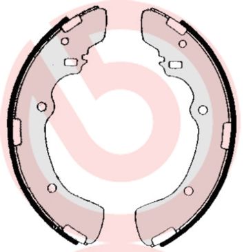 Bremžu loku komplekts BREMBO S 54 511