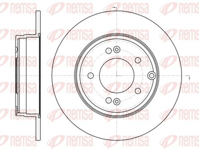 Тормозной диск REMSA 6989.00