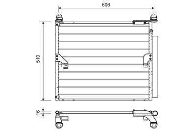 Kondensators, Gaisa kond. sistēma VALEO 822717