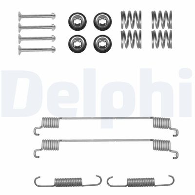 Piederumu komplekts, Bremžu loki DELPHI LY1365