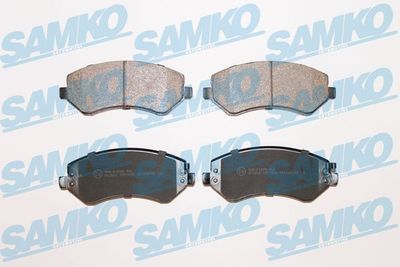 Комплект тормозных колодок, дисковый тормоз SAMKO 5SP1005