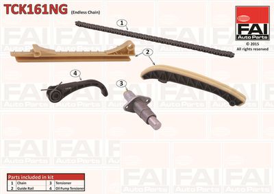 Комплект цели привода распредвала FAI AUTOPARTS TCK161NG