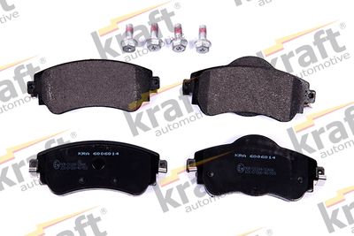 Bremžu uzliku kompl., Disku bremzes KRAFT AUTOMOTIVE 6006014