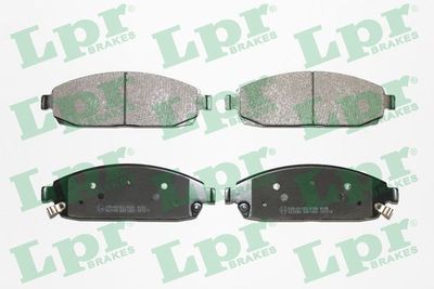 Bremžu uzliku kompl., Disku bremzes LPR 05P1403