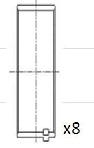 Шатунный подшипник FAI AutoParts BB2029-025