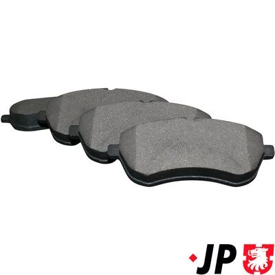 Bremžu uzliku kompl., Disku bremzes JP GROUP 1363601310
