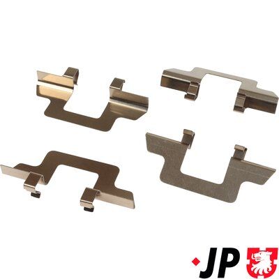 Piederumu komplekts, Disku bremžu uzlikas JP GROUP 3164003510
