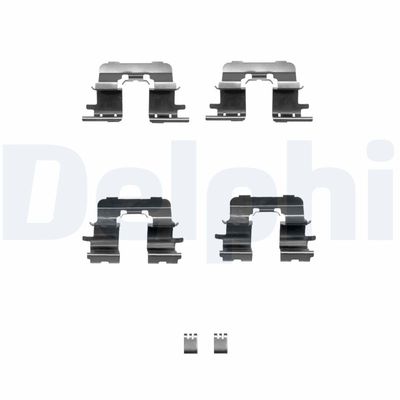Piederumu komplekts, Disku bremžu uzlikas DELPHI LX0350
