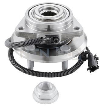 Комплект подшипника ступицы колеса SNR R186.34