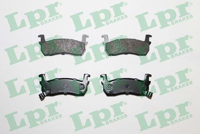 Комплект тормозных колодок, дисковый тормоз LPR 05P516