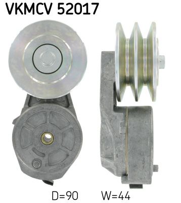 Siksnas spriegotājs, Ķīļsiksna SKF VKMCV 52017
