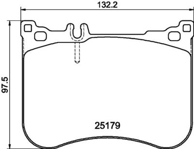 Комплект тормозных колодок, дисковый тормоз HELLA PAGID 8DB 355 020-581
