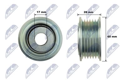 Parazīt-/Vadrullītis, Ķīļrievu siksna NTY RNK-VW-043