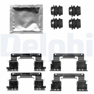 Piederumu komplekts, Disku bremžu uzlikas DELPHI LX0619