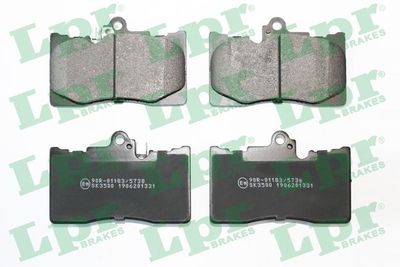 Bremžu uzliku kompl., Disku bremzes LPR 05P1331