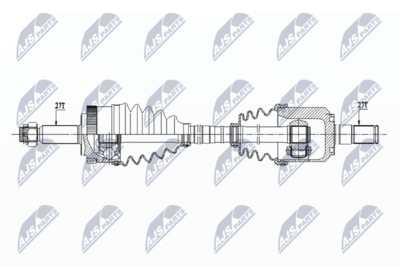 Приводной вал NTY NPW-HY-545