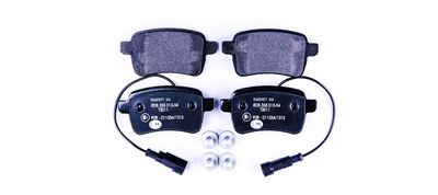 Bremžu uzliku kompl., Disku bremzes HELLA 8DB 355 015-541