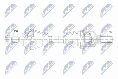Приводной вал NTY NPW-CT-151