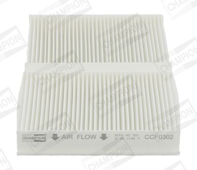 Фильтр, воздух во внутренном пространстве CHAMPION CCF0302
